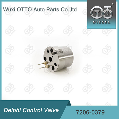 Válvula de solenoide comum do trilho FM420 de Delphi Injetor Parts 7206-0379 do atuador com entalhado